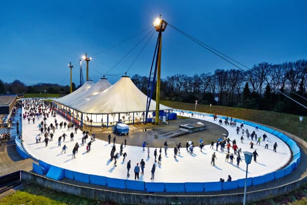 Eislaufstadion 400m Freiluftring Grefrath 
