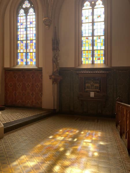 Fenster der Steyler Kirche Fenster der Steyler Kirche