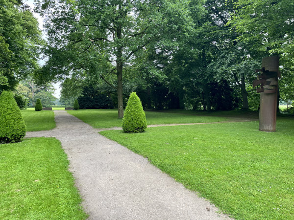 Architekturgarten im Schloss Moyland Schloss Moyland