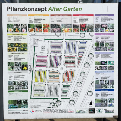 Pflanzkonzept des Alten Gartens