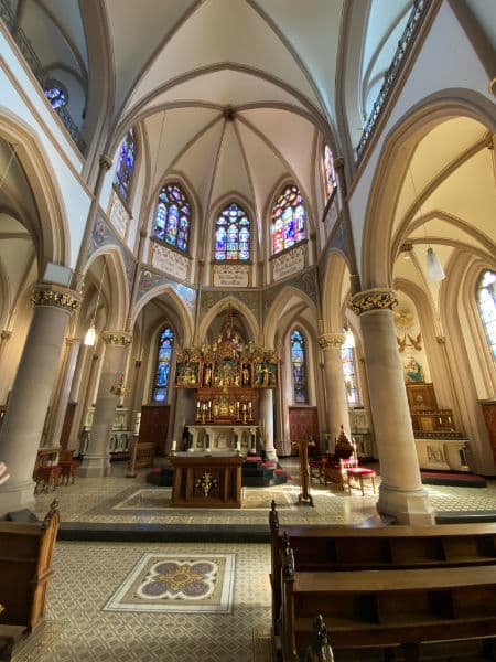 Blick in die Kirche (Weitwinkel)