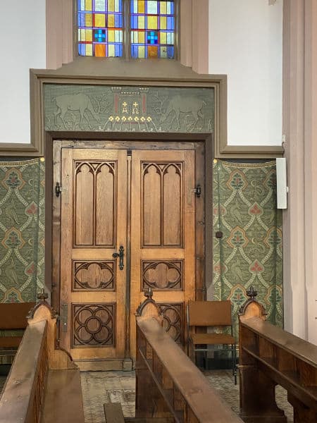 Eingang zur Oberkirche in Steyl